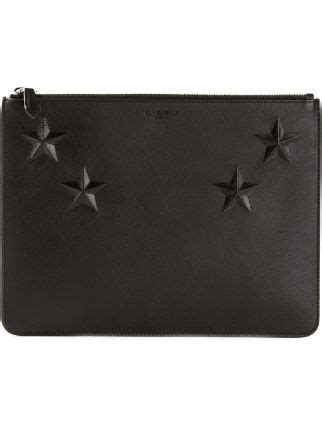 bk600jk0c7 givenchy|Givenchy Star Printed Clutch .